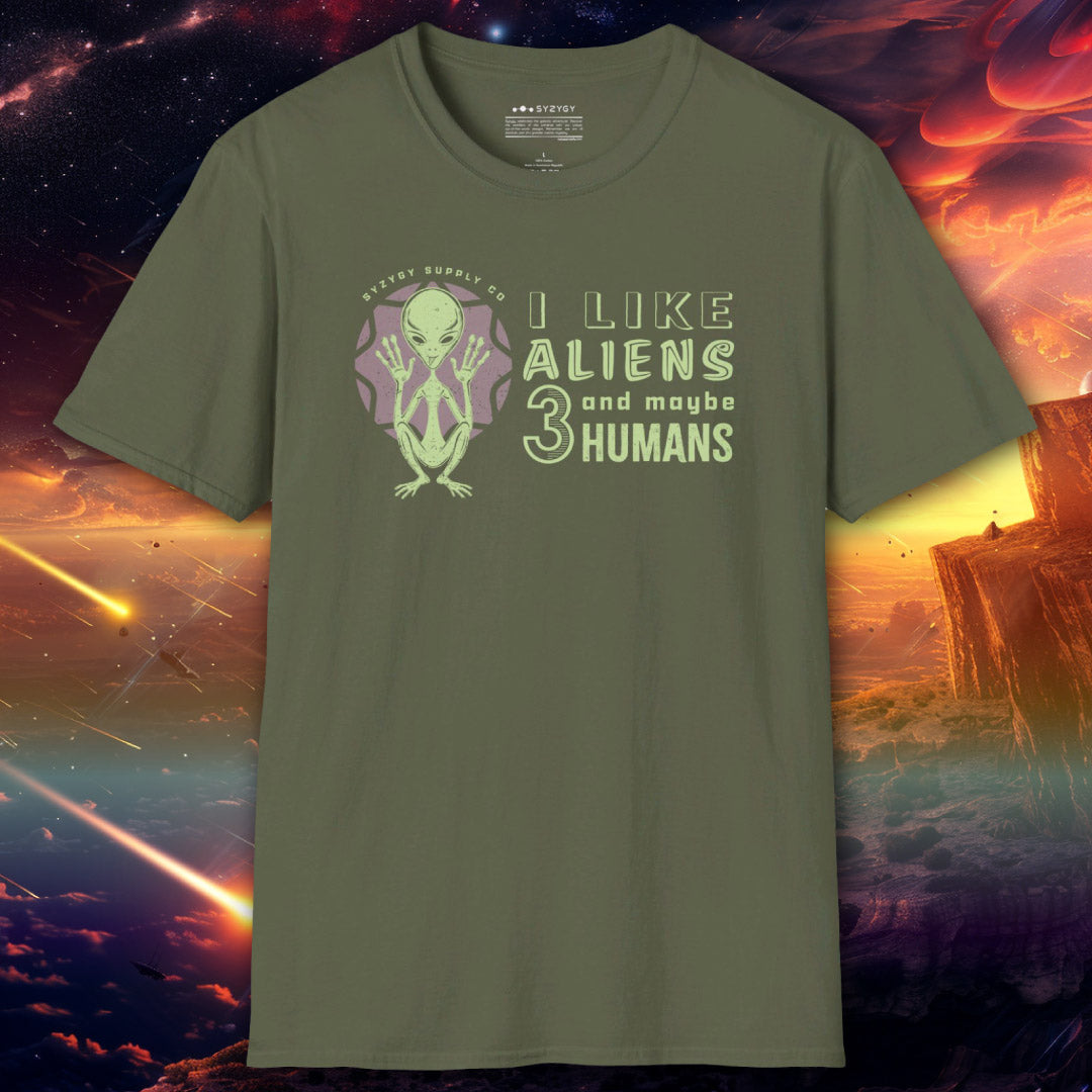 I Like Aliens T-shirt