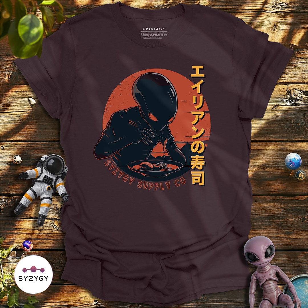 Alien Sushi T-shirt