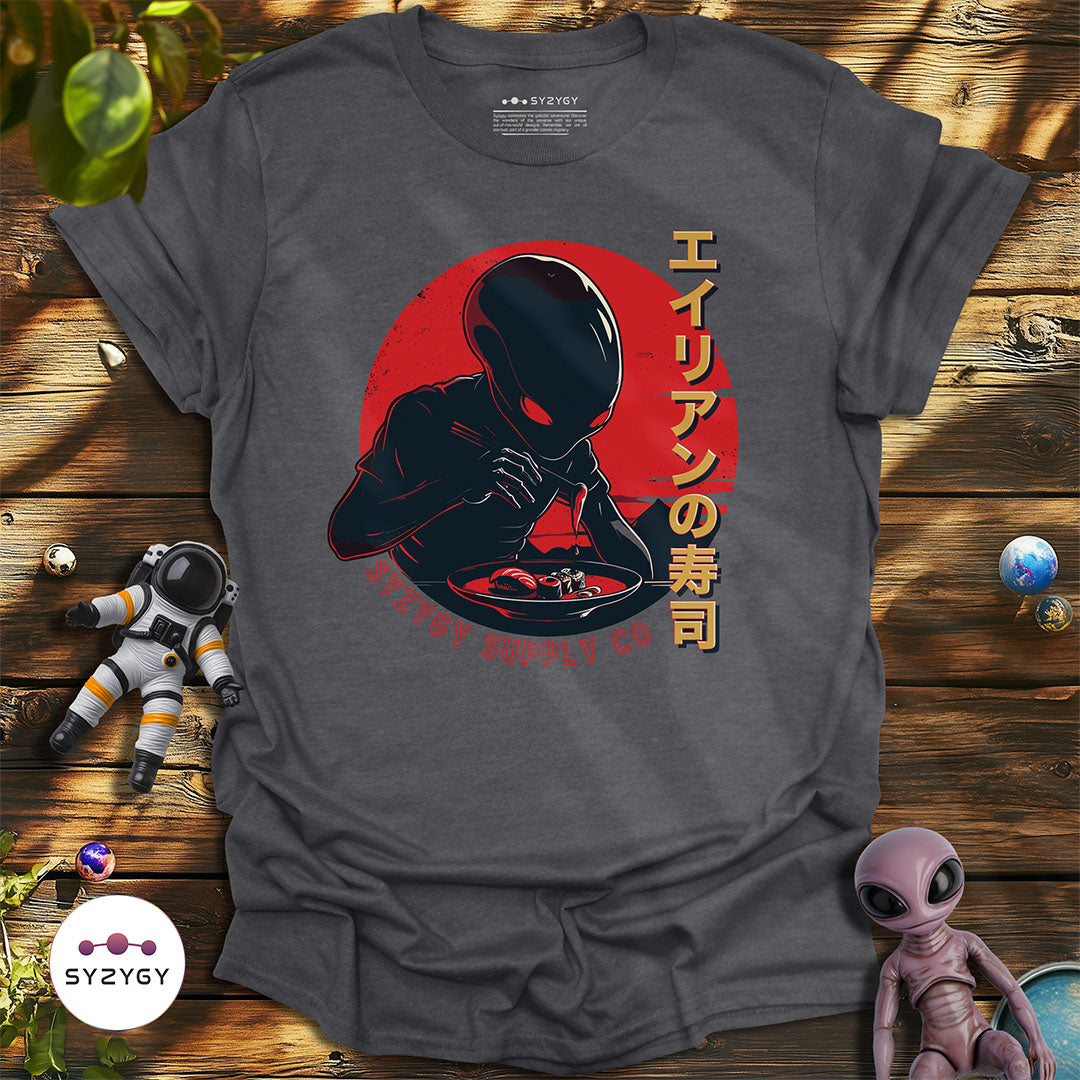 Alien Sushi T-shirt