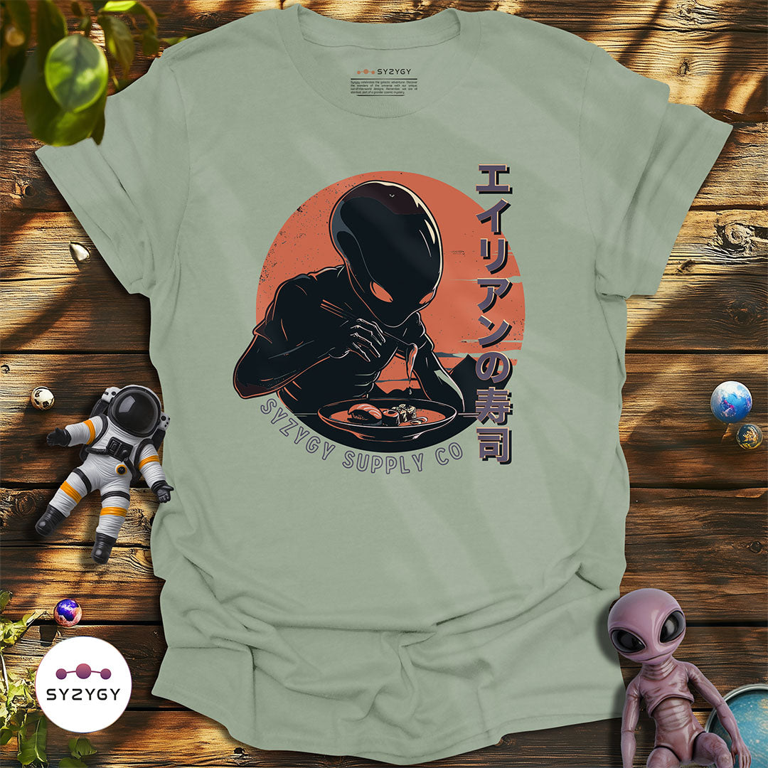 Alien Sushi T-shirt