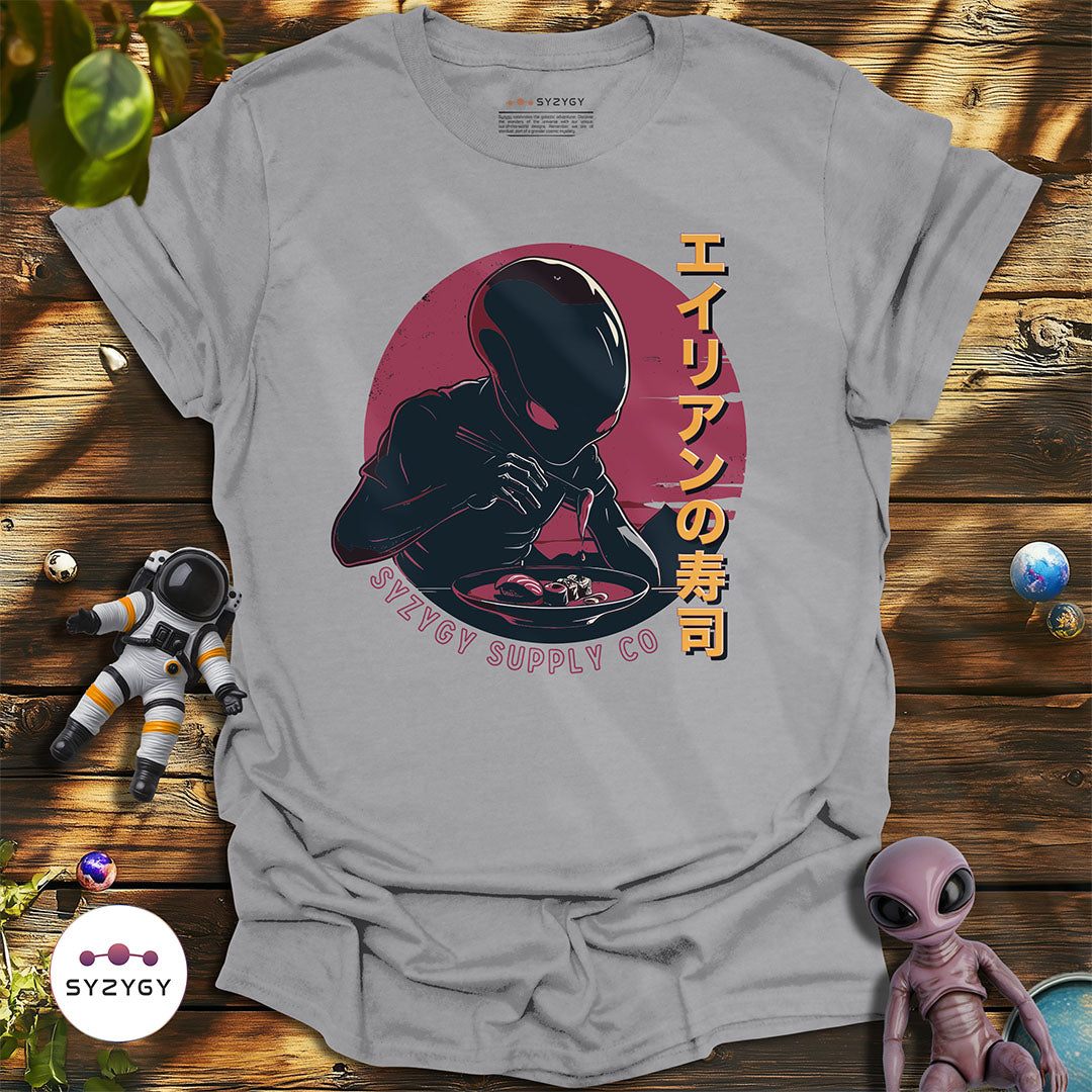 Alien Sushi T-shirt