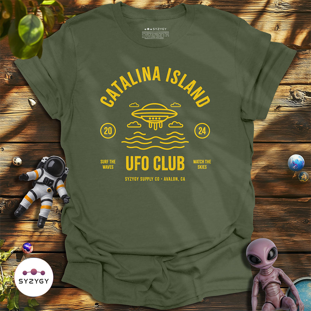 Catalina Island UFO Club T-shirt