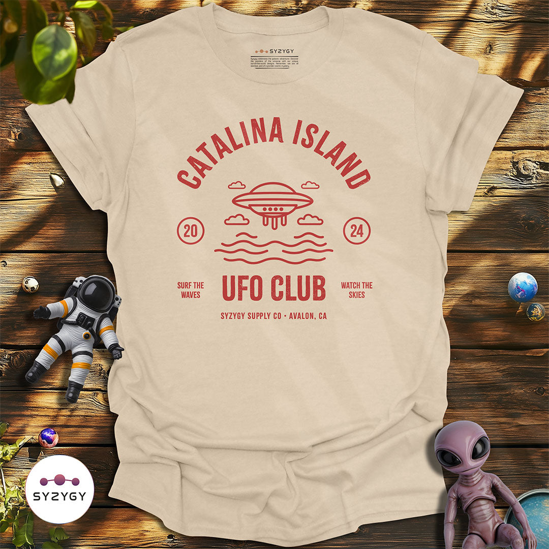 Catalina Island UFO Club T-shirt