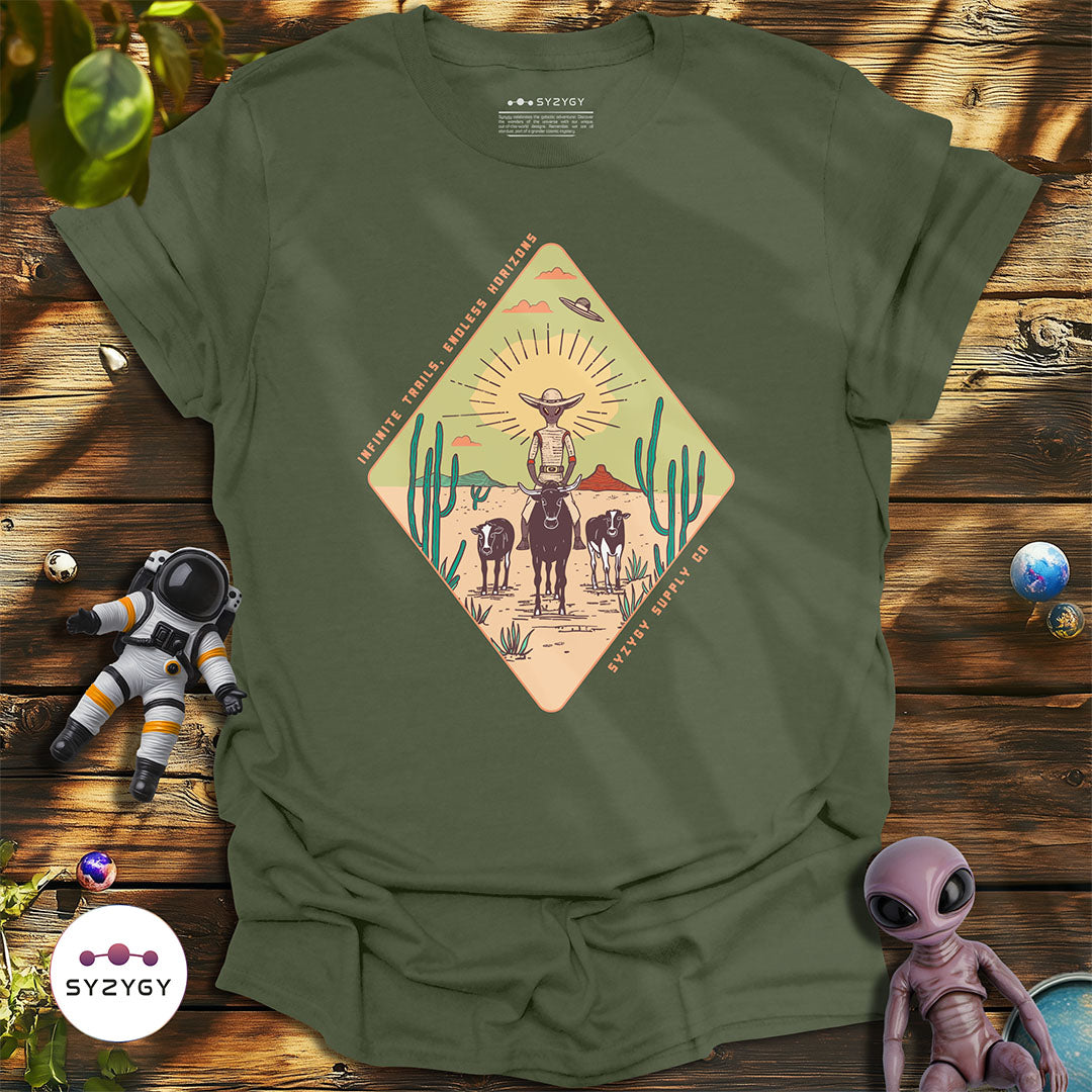 Infinite Trails, Endless Horizons T-shirt