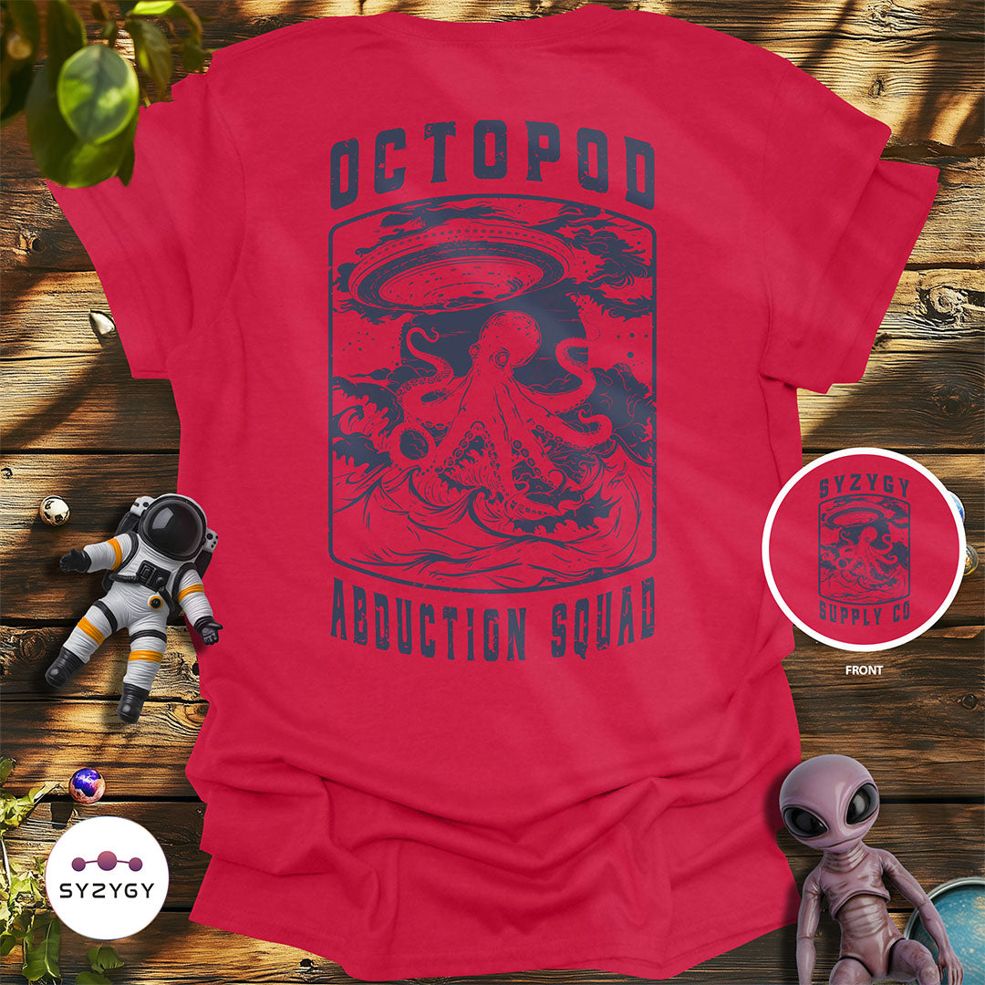 Octopod Abduction Squad T-shirt