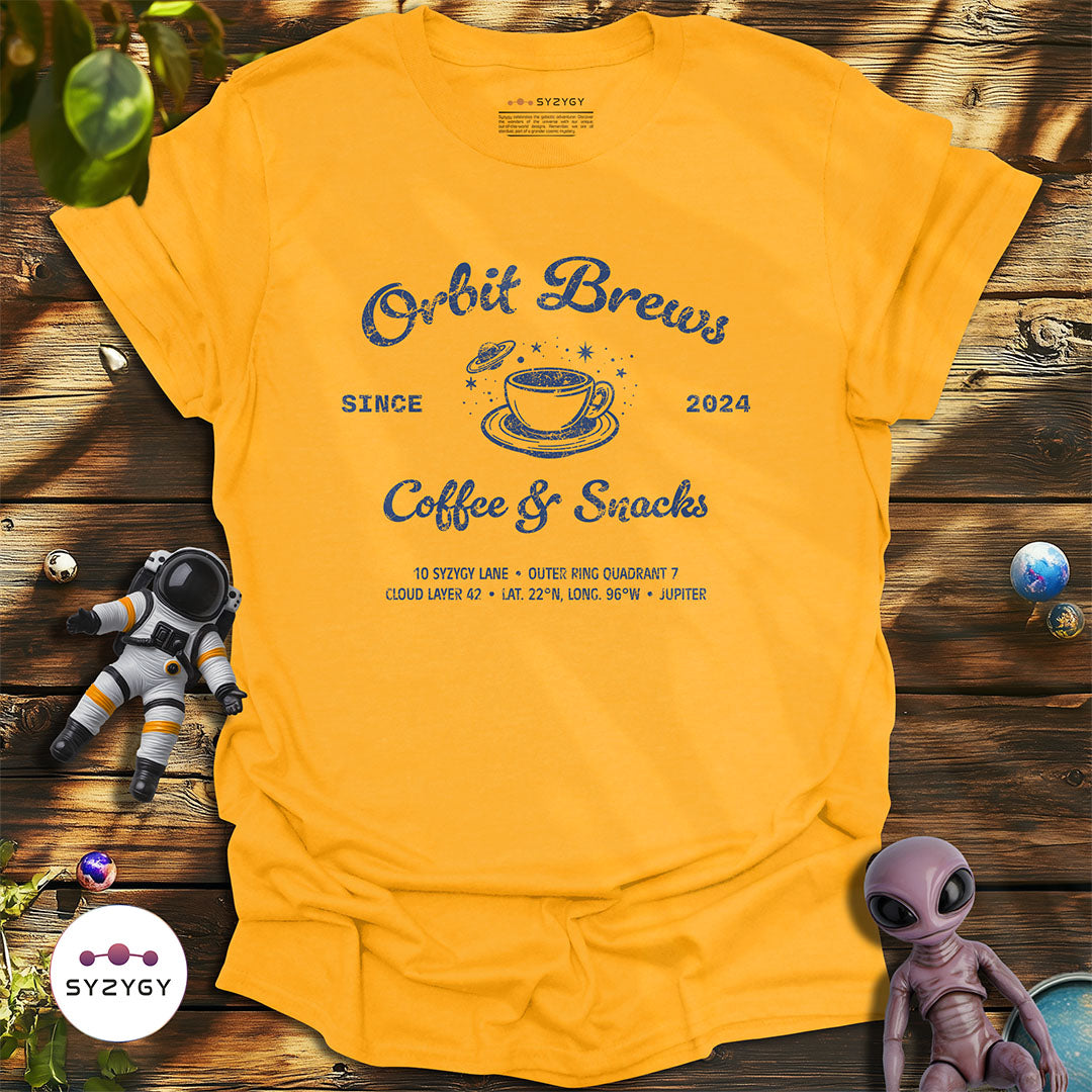 Orbit Brews T-shirt