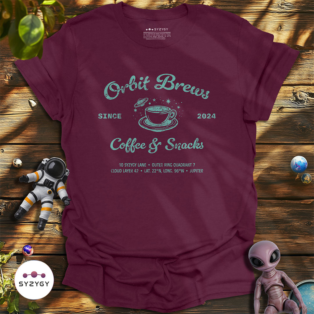 Orbit Brews T-shirt