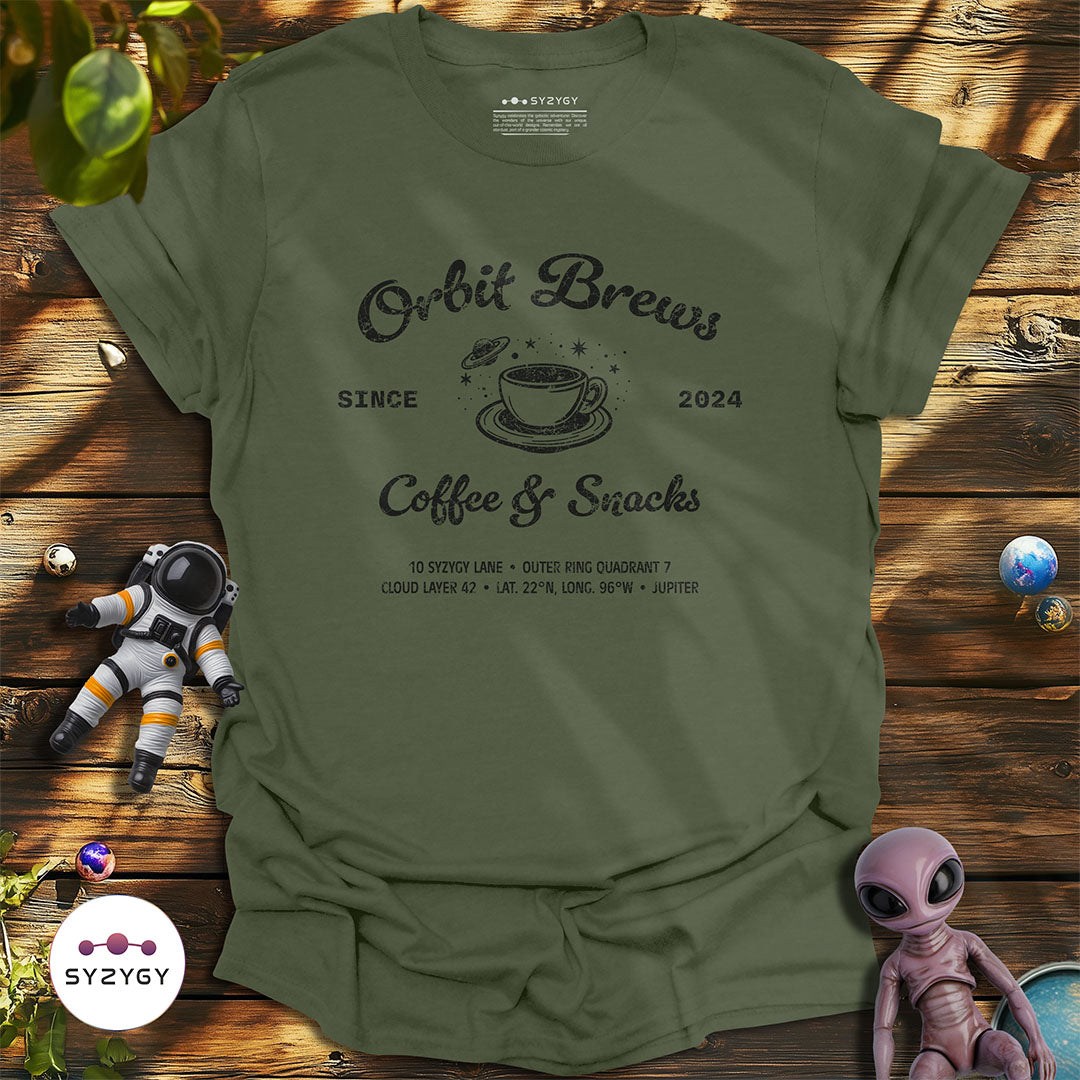 Orbit Brews T-shirt