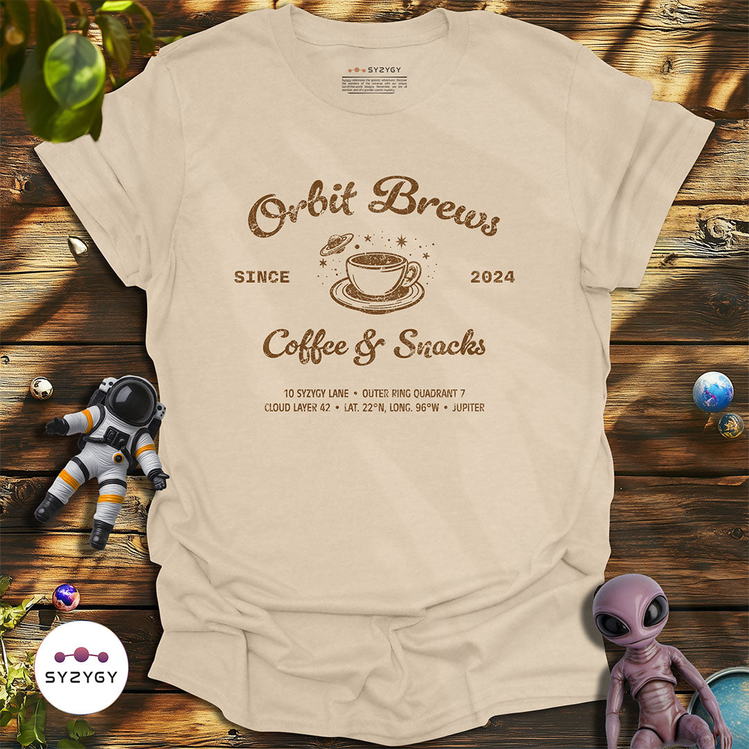 Orbit Brews T-shirt