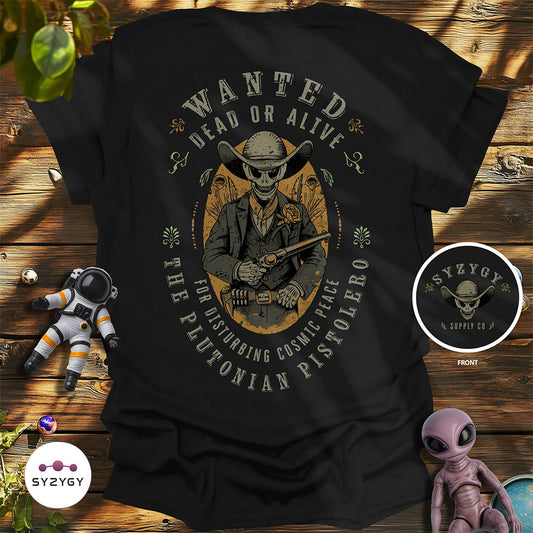 Plutonian Pistolero T-shirt